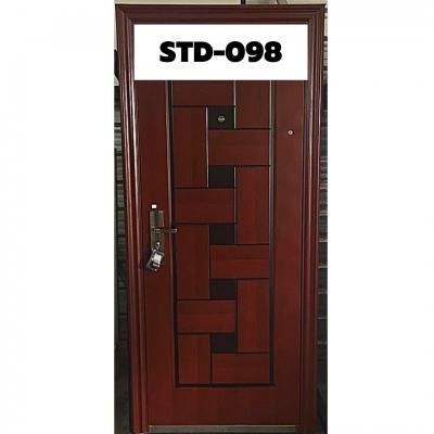 ประตูเหล็กนิรภัย STD-098 WHITE/RIGHT/OUTSIDE