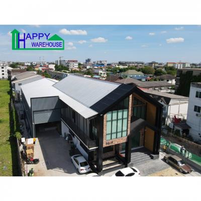 ผลงานโกดังสำเร็จรูป HW-Hขนาด 18.20x48.15x9 เมตร