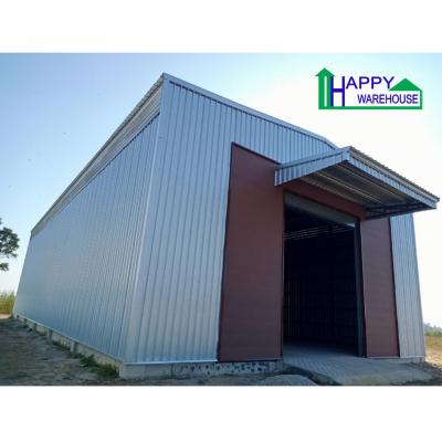 ผลงานโกดังสำเร็จรูป HW-H ขนาด 15x30x8 เมตร