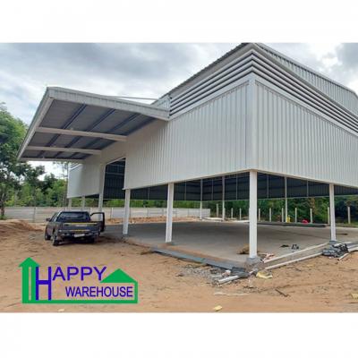 ผลงานโกดังสำเร็จรูป HW-H 15x25x6.4 เมตร