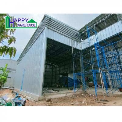 ผลงานโกดังสำเร็จรูป HW-C ขนาด 9x20x6 เมตร