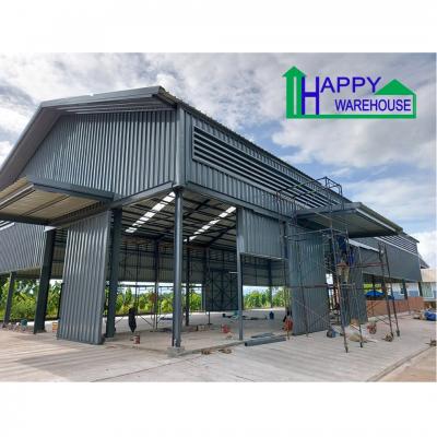 ผลงานโกดังสำเร็จรูป HW-H ขนาด 16x30x6 เมตร