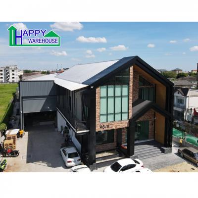 ผลงานโกดังสำเร็จรูป HW-Hขนาด 18.20x48.15x9 เมตร