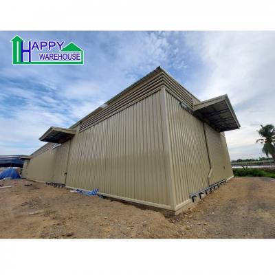 ผลงานโกดังสำเร็จรูป HW-C ขนาด 15x60x6 เมตร