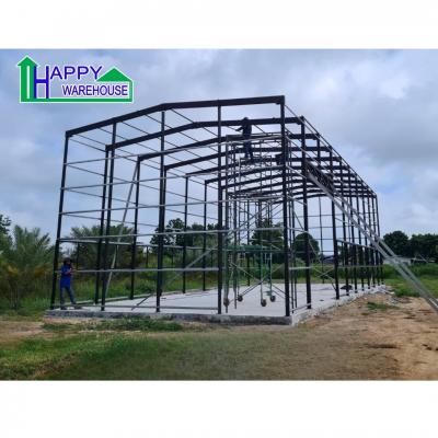 ผลงานโกดังสำเร็จรูป HW-C 8x20x6.5 m.