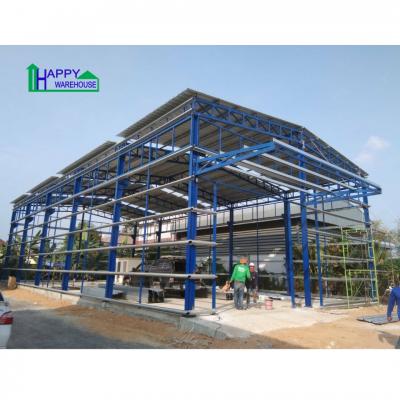 ผลงานโกดังสำเร็จรูป HW-HC ขนาด 12x25x6.6 เมตร