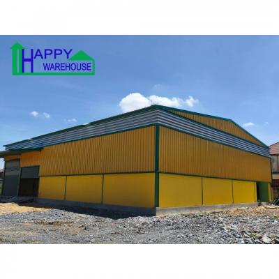 ผลงานโกดังสำเร็จรูป HW-H 20 x 25 x 6 เมตร