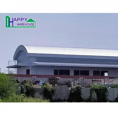 ผลงานโกดังสำเร็จรูป HW-CC ขนาด 18x25x8 เมตร