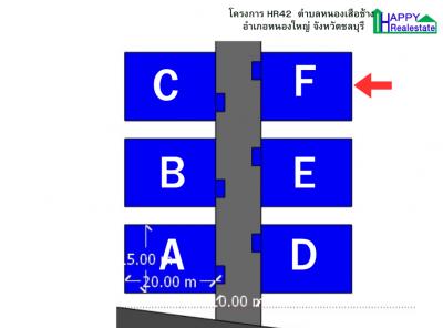 R42F โกดังสำเร็จให้เช่า ต.หนองเสือ อ.หนองใหญ่ จ.ชลบุรี