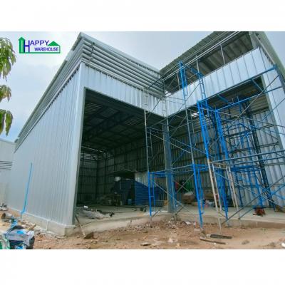 ผลงานโกดังสำเร็จรูป HW-C ขนาด 9x20x6 เมตร