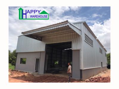 ผลงานโกดังสำเร็จรูป HW-H 12x25x6 m.