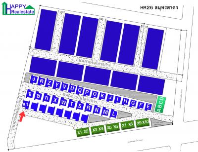 B26ก โครงการบ้านเช่า คอกกระบือ สมุทรสาคร  36 ตรม.