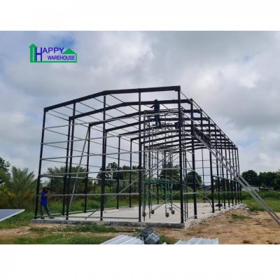ผลงานโกดังสำเร็จรูป HW-C 8x20x6.5 m.