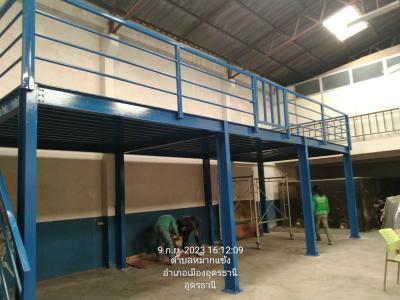 ผลงานชั้นลอย-ชั้นวางสินค้า Mezzanine floor 