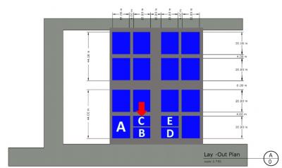 R25C โกดังสำเร็จรูปให้เช่า บางพลีใหญ่ อ.บางพลี สมุทรปราการ 150 ตรม.