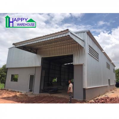 ผลงานโกดังสำเร็จรูป HW-H 12x25x6 m.
