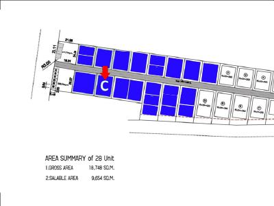 R07C โกดังสำเร็จรูปให้เช่า  คลองขุด 315 ตรม.