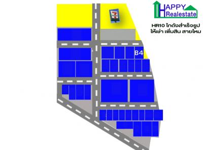 R10B4 โกดังเช่าเพิ่มสิน-สายไหม 210 ตรม.