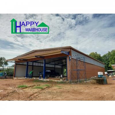 ผลงานโกดังสำเร็จรูป HW-H ขนาด 15x25x4 เมตร