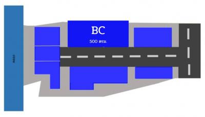 R03BC โกดังสำเร็จรูป บ้านค่าย ระยอง 500 ตรม.