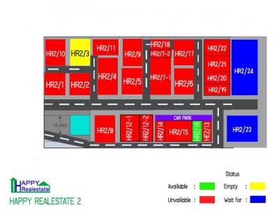 HR02-18 โกดังสำเร็จรูปให้เช่า 100 ตรม.