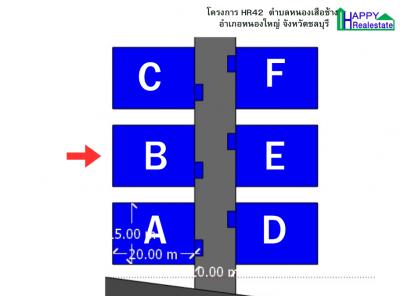 R42B โกดังสำเร็จให้เช่า ต.หนองเสือ อ.หนองใหญ่ จ.ชลบุรี