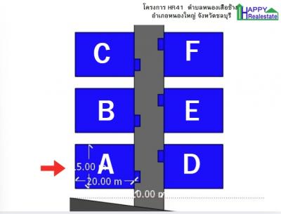 R42A โกดังสำเร็จให้เช่า ต.หนองเสือ อ.หนองใหญ่ จ.ชลบุรี