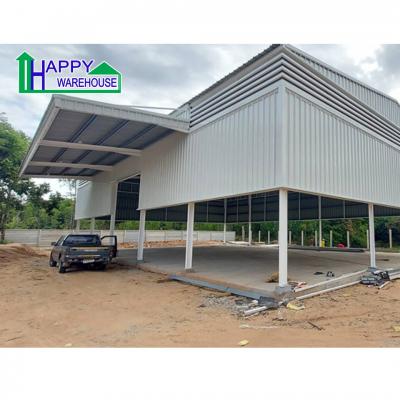ผลงานโกดังสำเร็จรูป HW-H 15x25x6.4 เมตร